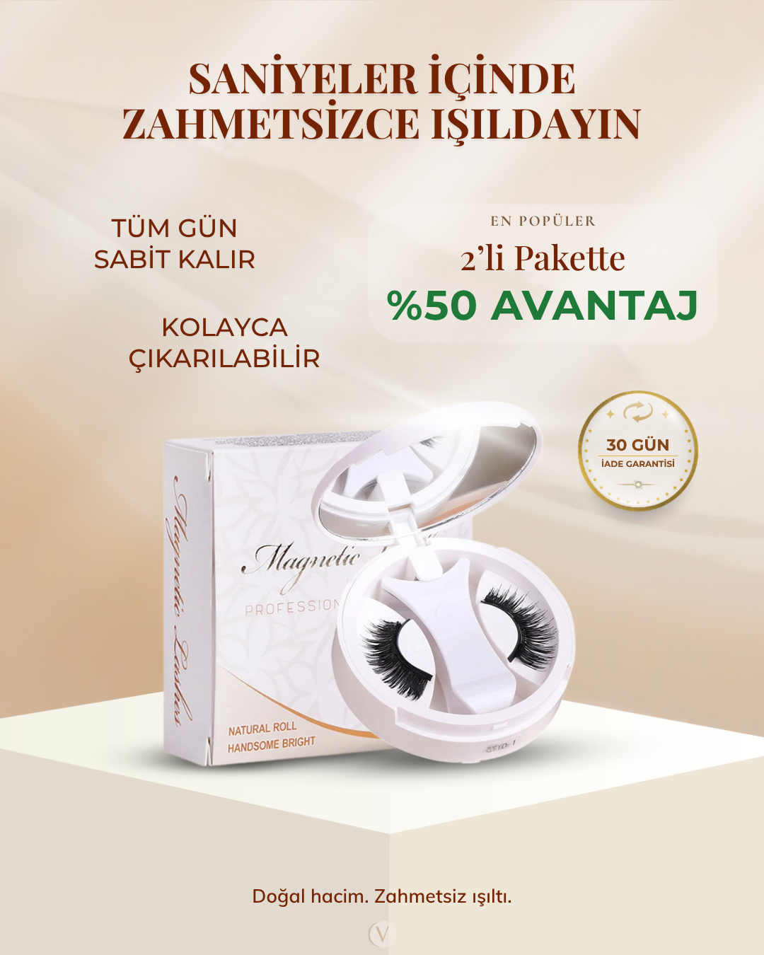 Mıknatıslı Kirpikler