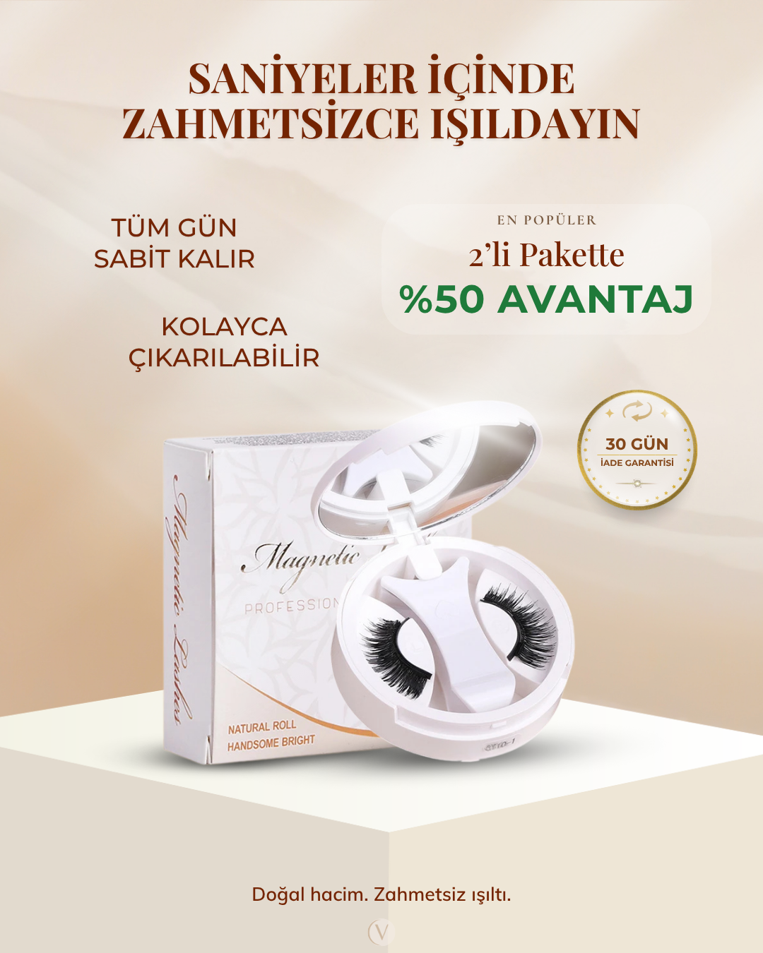 Mıknatıslı Kirpikler