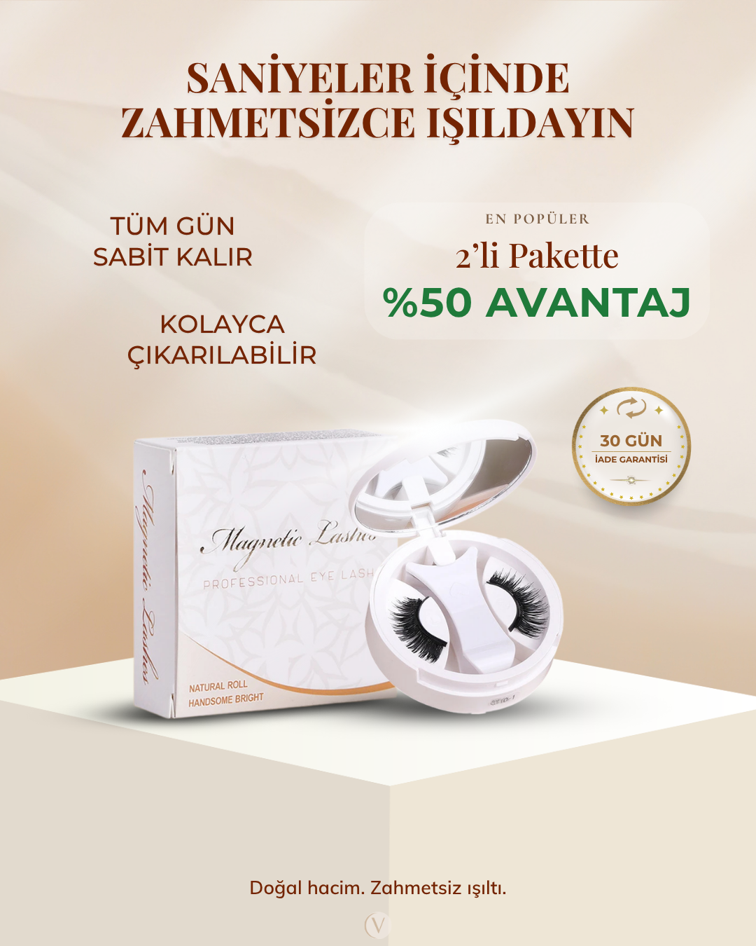 Mıknatıslı Kirpikler